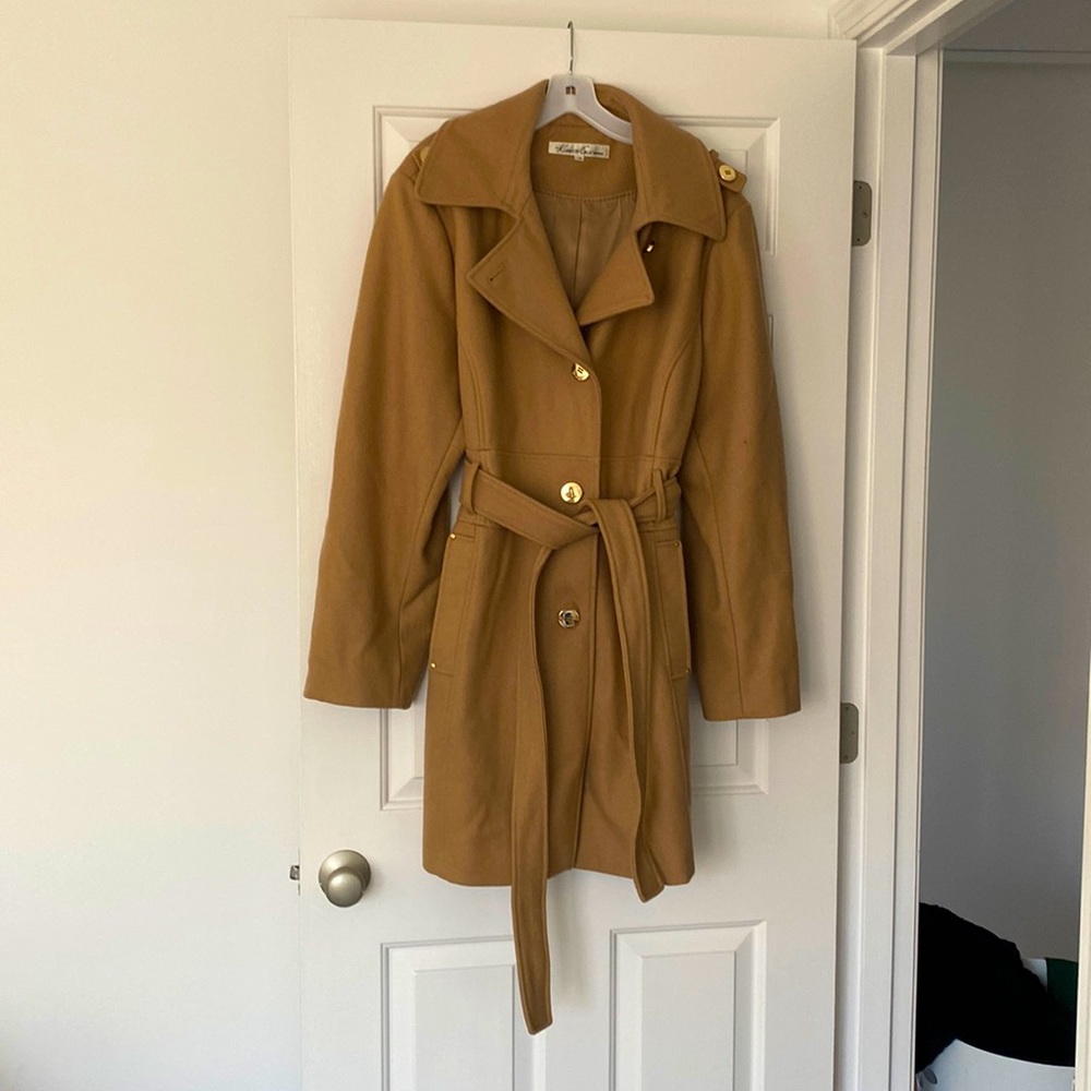 Kenneth Cole formal wool blend winter coat